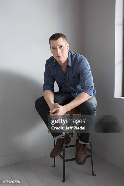 Actor Brendan Fehr is photographed for TV Guide Magazine on January 16, 2015 in Pasadena, California.