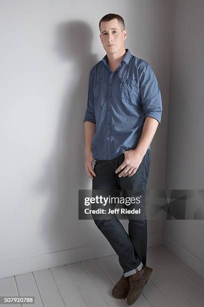 Actor Brendan Fehr is photographed for TV Guide Magazine on January 16, 2015 in Pasadena, California.