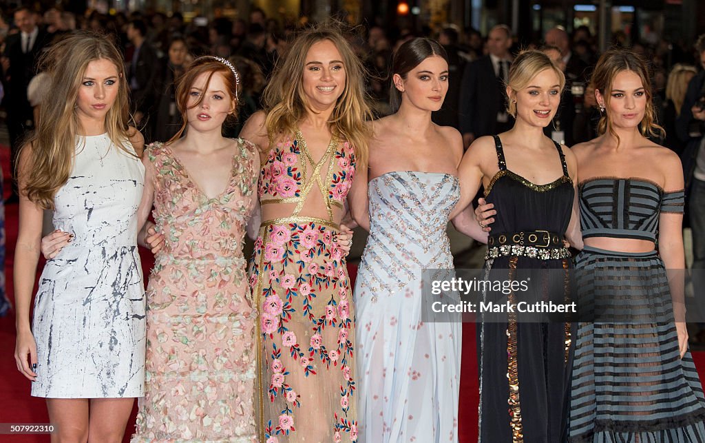 "Pride And Prejudice And Zombies" - European Film Premiere - Red Carpet