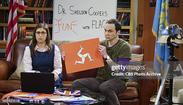 The Valentino Submergence" -- Sheldon and Amy host a live Valentine's Day episode of Fun with Flag, on THE BIG BANG THEORY, Thursday, Feb. 11 , on...