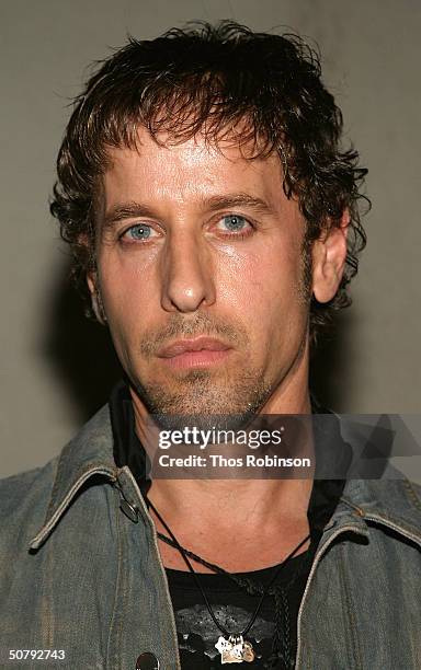 Photographer Steven Klein attends Steven Klein & Brad Pitt's celebration of a special issue of Roma Vogue at the Maritime Hotel May 1, 2004 in New...