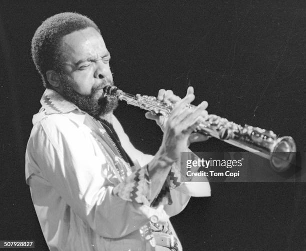 American saxophonist Grover Washington Jr. Performing in Berkeley, California, circa 1976