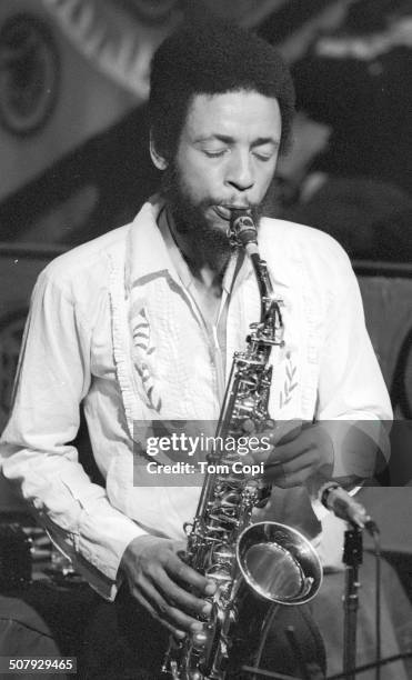 Musician Henry Threadgill performing in San Francisco, California circa 1978