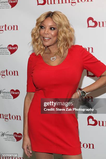 Talk Show host Wendy Williams attends #HealthyHeartSelfie Challenge at Initiative New York Headquarters on February 1, 2016 in New York City.