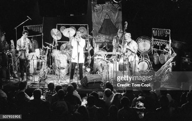 Jazz Group Art Ensemble of Chicago performing in San Francisco, California circa 1983