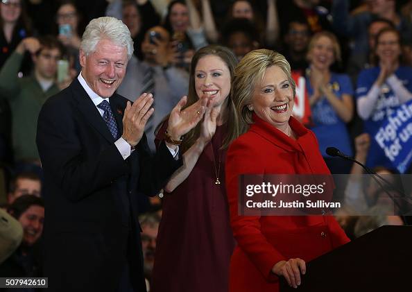 Hillary Clinton Holds Iowa Caucus Night Gathering In Des Moines Hillary Clinton Holds Iowa Caucus Night Gathering In Des Moines