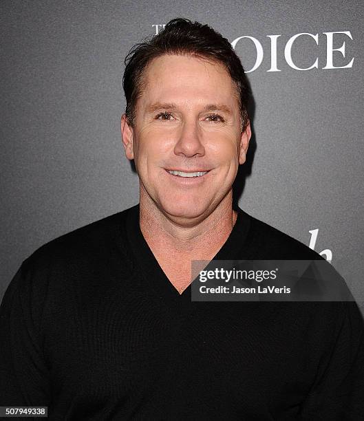 Writer Nicholas Sparks attends the premiere of "The Choice" at ArcLight Cinemas on February 1, 2016 in Hollywood, California.
