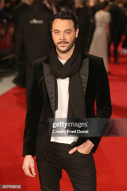 Jack Huston attends the European premiere of "Pride And Prejudice And Zombies" at Vue West End on February 1, 2016 in London, England.