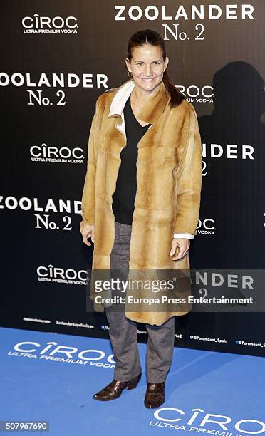 Samantha Vallejo Najera attends the Madrid Fan Screening of the Paramount Pictures film 'Zoolander No. 2' at the Capitol Theater on February 1, 2016...