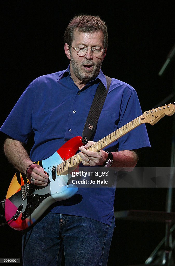 UK: Eric Clapton Plays Royal Albert Hall