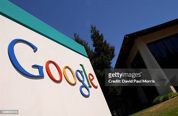 Google's headquarters in Mountain View, California is shown in this photo on May 4, 2004. Google Inc., the world's No. 1 Web search provider, filed...