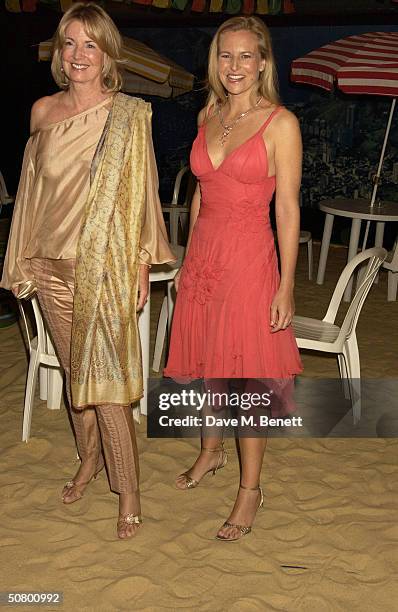 Hilary Weston and Alannah Weston attend Selfridges launch party kicking off a month-long celebration of Brazilian culture on May 4, 2004 at the...