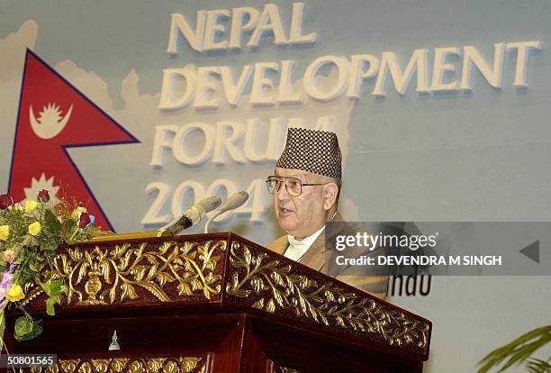 Nepalese Prime Minister Surya Bahadur Th, News Photo