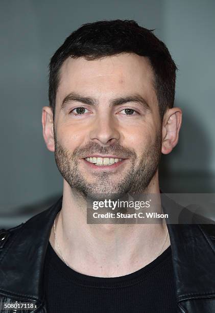 Cameron Moore arrives for Centrepoint's annual Ultimate Pub Quiz on February 2, 2016 in London, England.