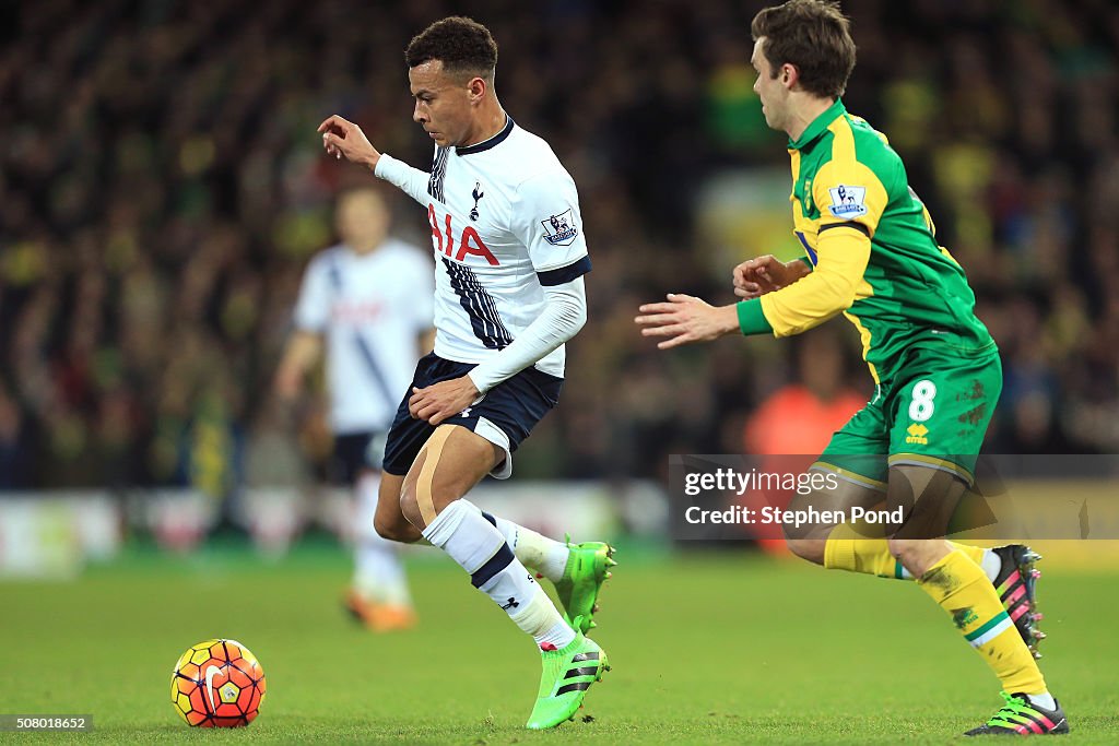 Norwich City v Tottenham Hotspur - Premier League