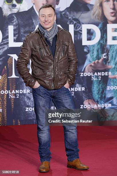 Werner Daehn attends the Berlin fan screening of the film 'Zoolander No. 2' at CineStar on February 2, 2016 in Berlin, Germany.