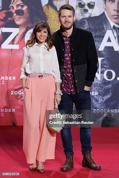 Johannes Strate attends the Berlin fan screening of the film 'Zoolander No. 2' at CineStar on February 2, 2016 in Berlin, Germany.