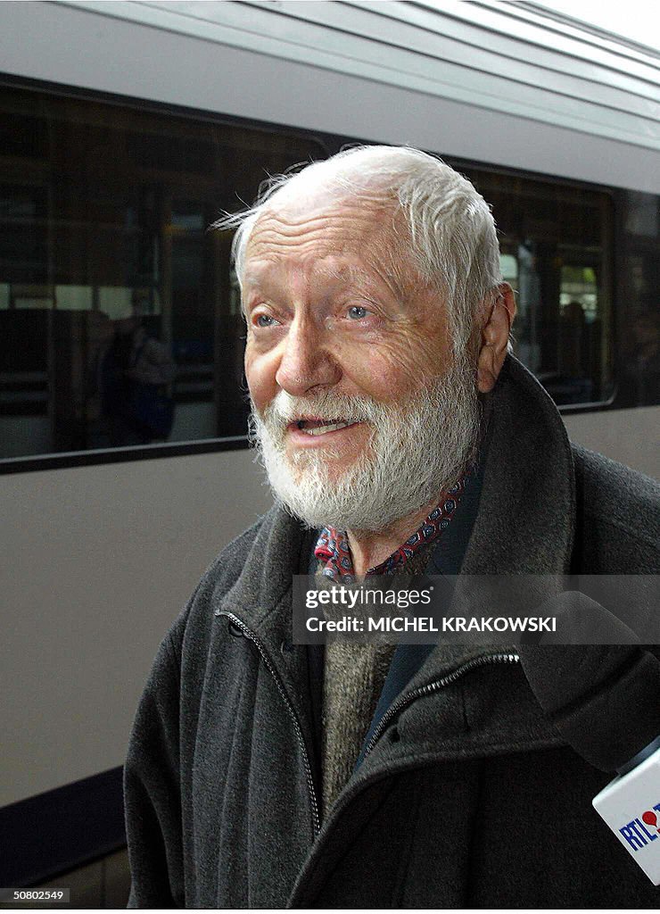 Victor Dutroux, the father of Marc, arri