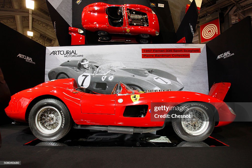Retromobile 2016 Show : Press Preview At Porte de Versailles In Paris