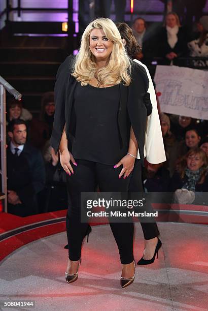 Gemma Collins is the 7th celebrity evicted from the Big Brother House at Elstree Studios on February 2, 2016 in Borehamwood, England.
