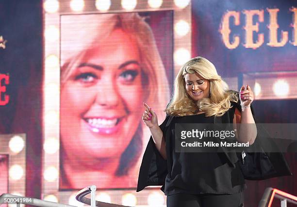 Gemma Collins is the 7th celebrity evicted from the Big Brother House at Elstree Studios on February 2, 2016 in Borehamwood, England.
