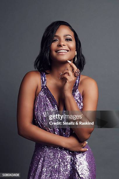 Christina Milian poses for a portrait at the 2016 People's Choice Awards at the Microsoft Theater on January 6, 2016 in Los Angeles, California.