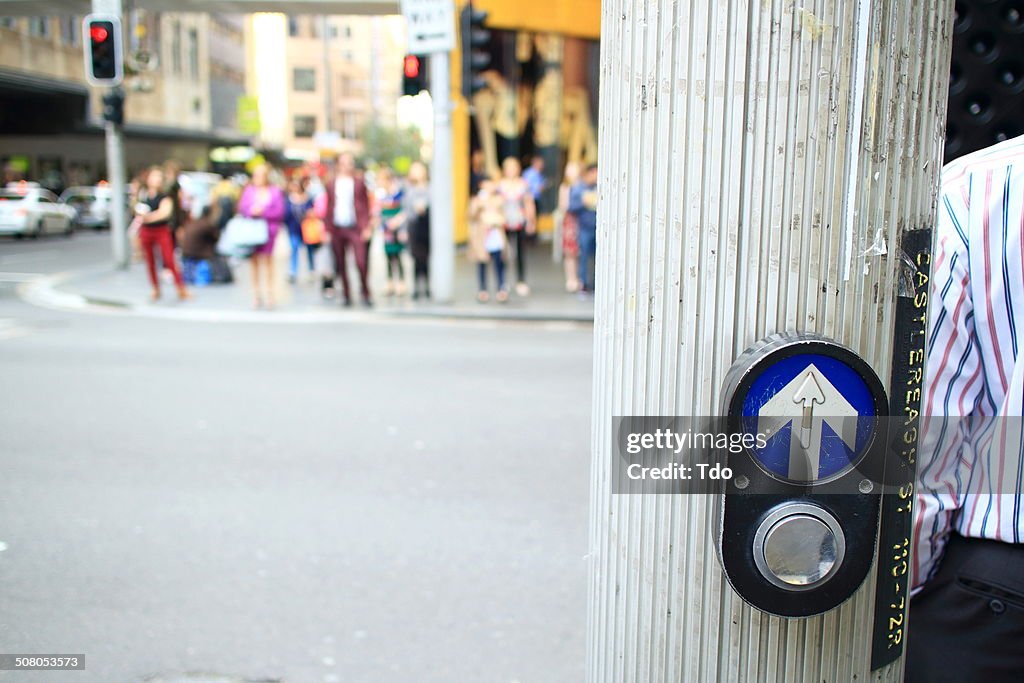 Traffic Crossing,Sydney,Australia.