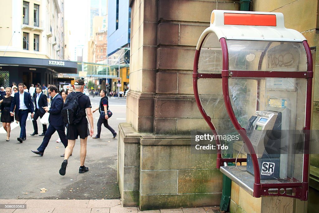 Sydney Public Telephone,Australia.