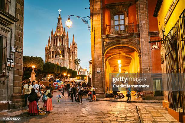 san miguel de allende in mexico - guanajuato stock pictures, royalty-free photos & images