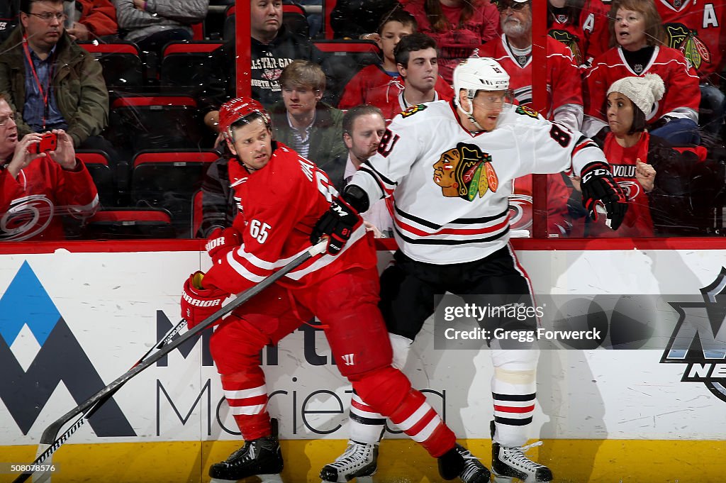 Chicago Blackhawks v Carolina Hurricanes