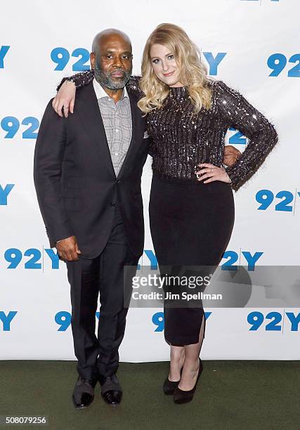 Record executive L. A. Reid and singer/songwriter Meghan Trainor attend L. A. Reid in conversation with Gayle King with special guest Meghan Trainor...