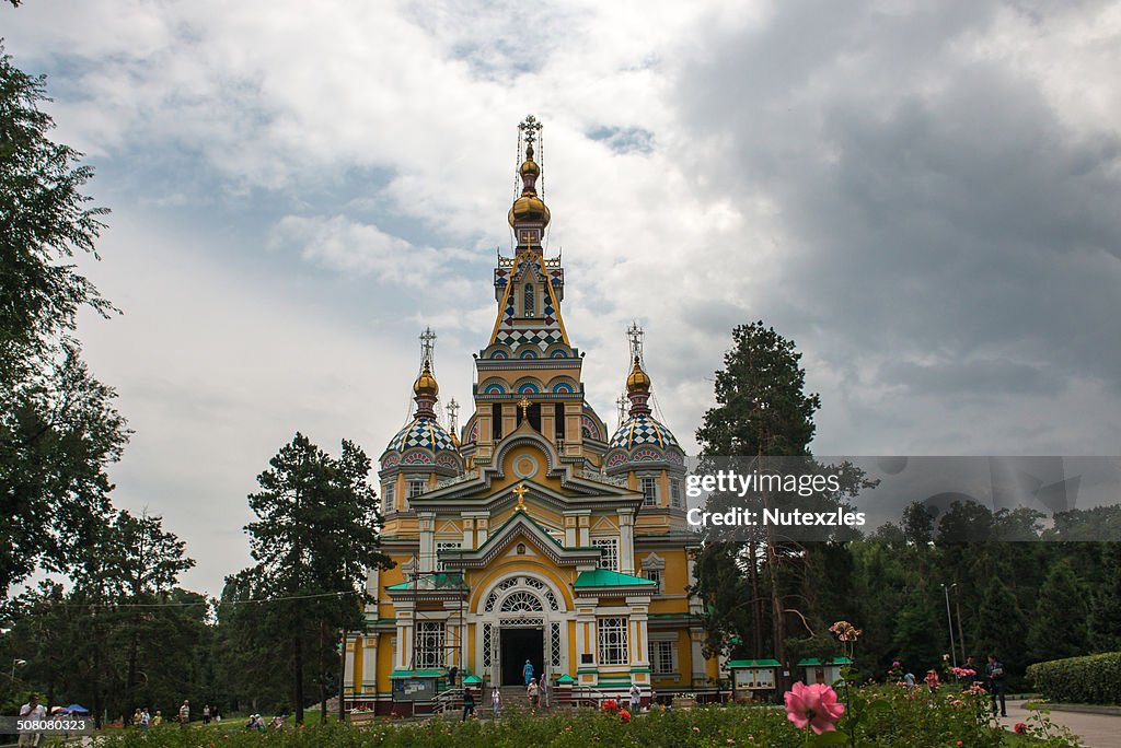 Ascension Cathedral, Panfilov Park, Almaty