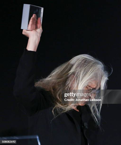 Photographer Annie Leibovitz receives The Changemaker Award at the 2016 MAKERS Conference Day 2 at the Terrenea Resort on February 2, 2016 in Rancho...