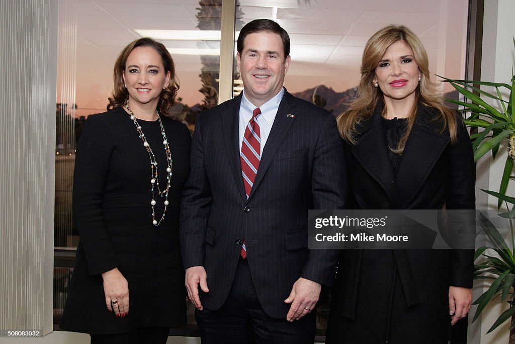 Mexico's Secretary Of Foreign Affairs, Claudia Ruiz Massieu, Inaugurates The New Consulate Of Mexico In Tucson, Arizona