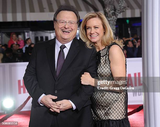 Actor Wayne Knight and wife Clare De Chenu arrive at the premiere of Universal Pictures' "Hail, Caesar!" at Regency Village Theatre on February 1,...