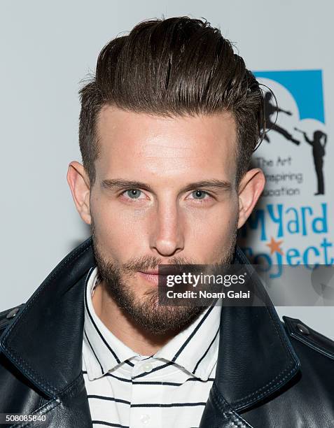 Actor Nico Tortorella attends the Bronxwrites' Poetry Slam finals at Joe's Pub on February 2, 2016 in New York City.