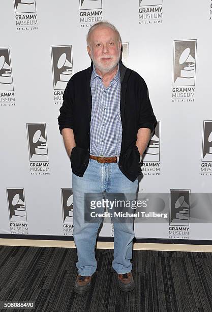 Awards producer Ken Ehrlich attends "The GRAMMY Museum Presents Icons Of The Music Industry: Ken Ehrlich" at The GRAMMY Museum on February 2, 2016 in...