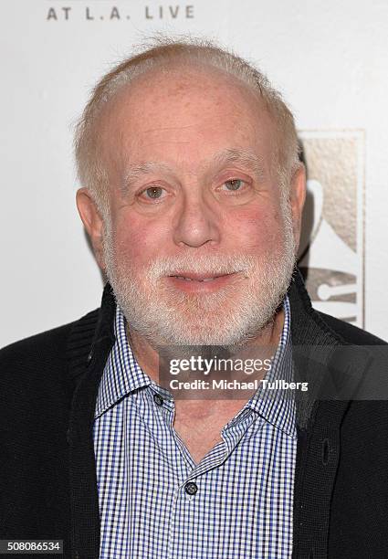 Awards producer Ken Ehrlich attends "The GRAMMY Museum Presents Icons Of The Music Industry: Ken Ehrlich" at The GRAMMY Museum on February 2, 2016 in...