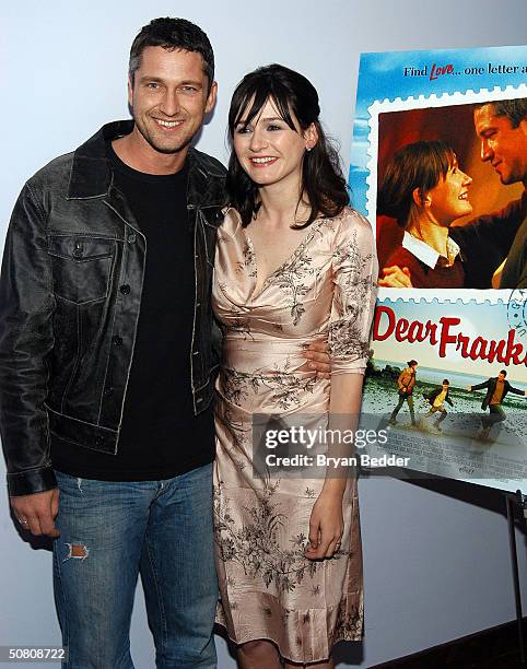 12 Screening Of Dear Frankie At Tribeca Film Festival Stock Photos