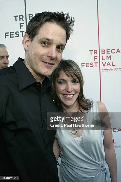 Jennifer Crystal Foley and her husband Mike Foley attend the premiere of "My Uncle Berns" during the Tribeca Film Festival at UA Battery Park May 6,...