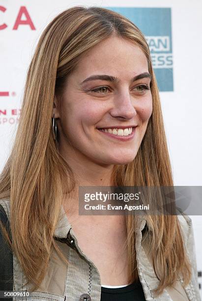 Actress Clementine Ford attends the "Last Goodbye" screening during the Tribeca Film Festival May 6, 2004 in New York City.