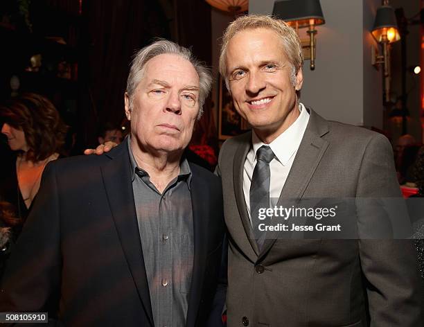 Actors Michael McKean and Patrick Fabian attend "Better Call Saul" Season 2 Premiere at Arclight Cinemas Culver City on February 2, 2016 in Culver...