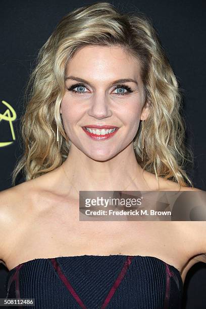 Actress Rhea Seehorn attends the Premiere of AMC's "Better Call Saul" Season 2 at the ArcLight Cinemas on February 2, 2016 in Culver City, California.