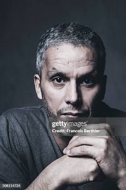 Actor Sami Bouajila is photographed for Self Assignment on December 1, 2015 in Paris, France.