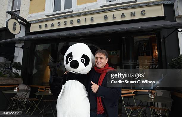 To kick-start the world's biggest celebration of our planet, Raymond Blanc OBE dines by candlelight with a symbolic panda to show his support for...