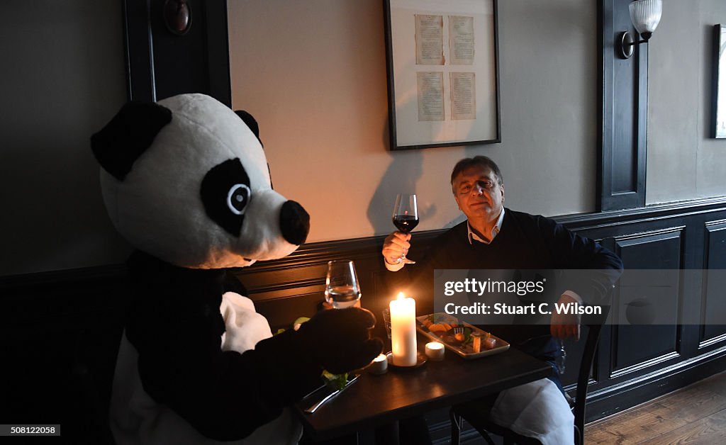 Raymond Blanc Sparks 'Pandamonium' In Race To Book Earth Hour Candlelit Dinner