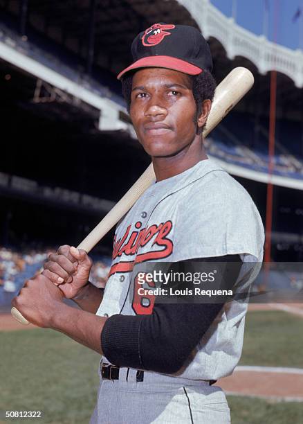 Paul Blair of the Baltimore Orioles poses for a portrait. Blair played for the Orioles from 1964-1976.