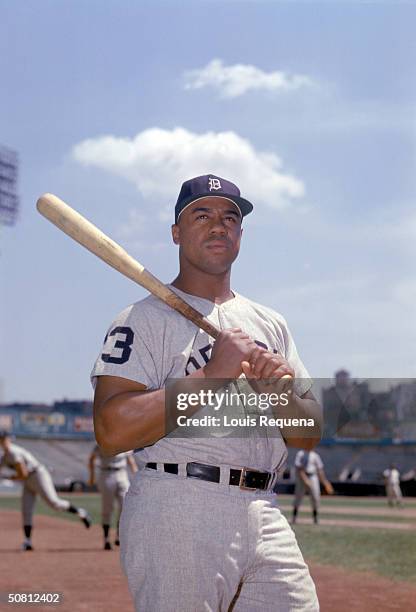 Willie Horton of the Detroit Tigers poses for a portrait. Horton played for Detroit from 1963-1977.