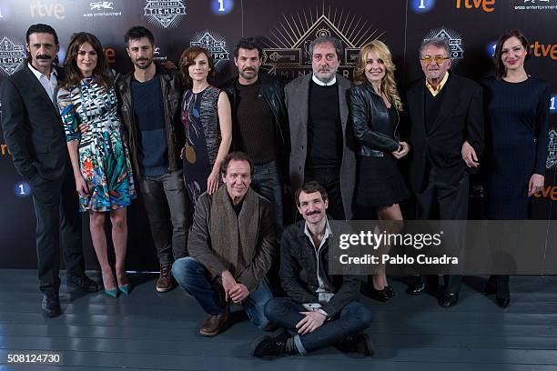 Nacho Fresneda, Jaime Blanch, Juan Gea,Julian Villagran, Natalia Millan, Mar Saura, Hugo Silva, Cayetana Guillen Cuervo, Aura Garrido and Rodolfo...