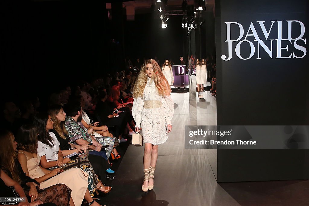 David Jones Autumn/Winter 2016 Fashion Launch - Runway